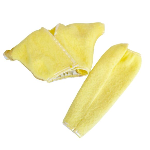 Vintage Barbie 1986 Pet Show Yellow & Gold Outfit With Skirt & Top 3658 - Picture 6 of 6